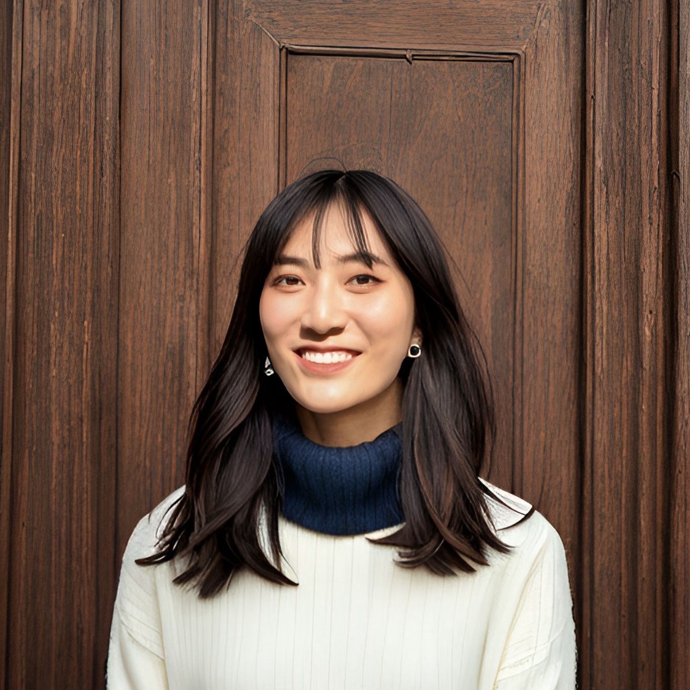 smiling woman